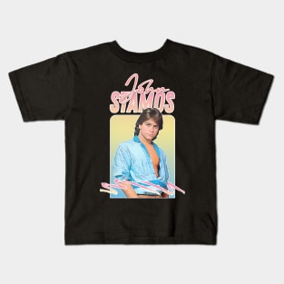 John Stamos   ---- 80s Aesthetic Kids T-Shirt